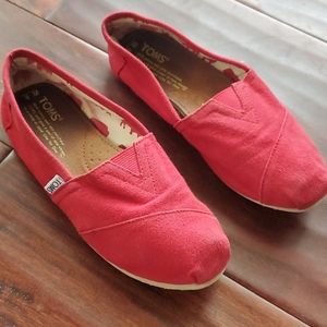Tom's Classic Original Alpargata flats shoes sz 6